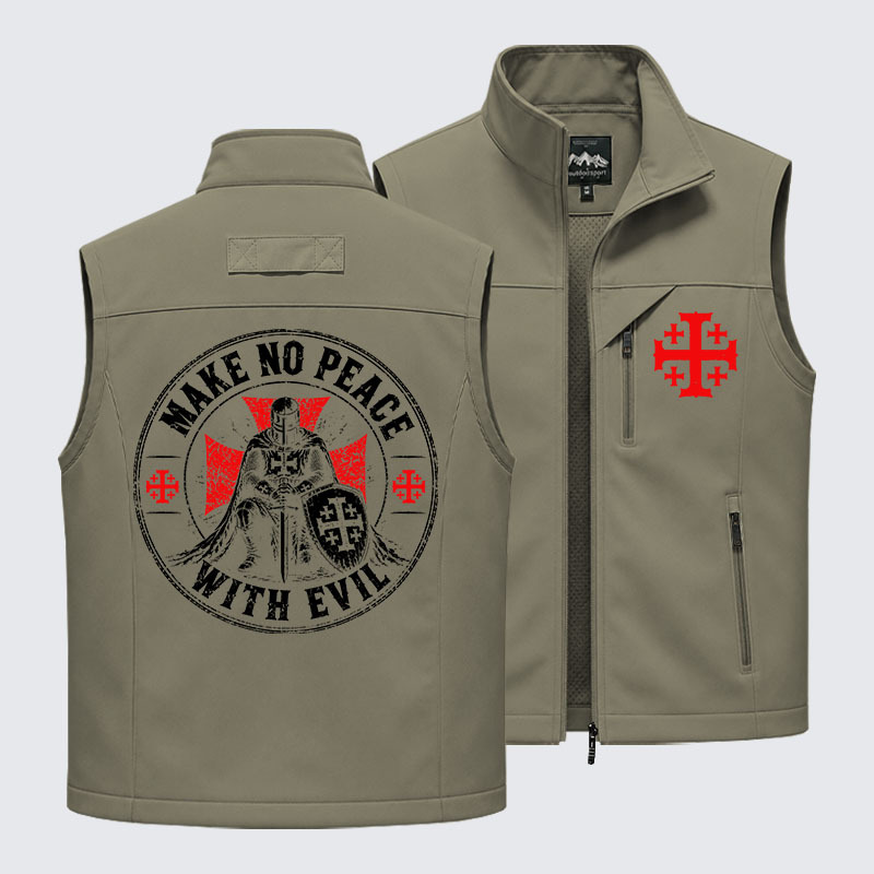 Make No Peace With Evil Outdoor Quick-dry Vest