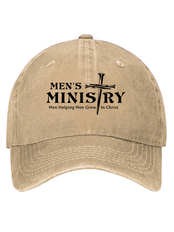 Men's Ministry ,Men Helping Men ,Church ministry Christian Hat