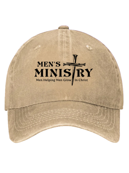 Men's Ministry ,Men Helping Men ,Church ministry Christian Hat