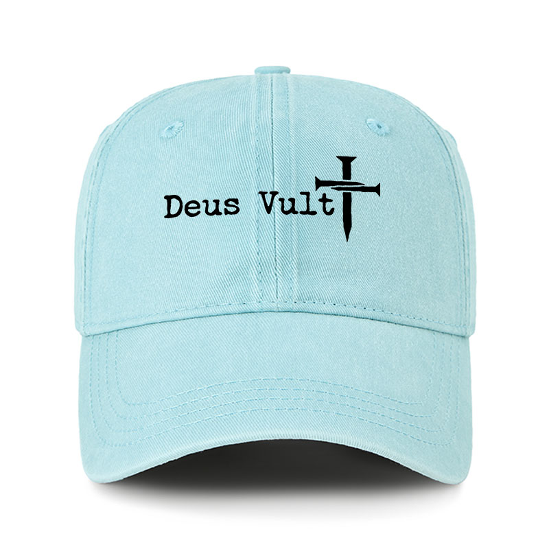 Heritage Washed Cap - Deus Vult 
