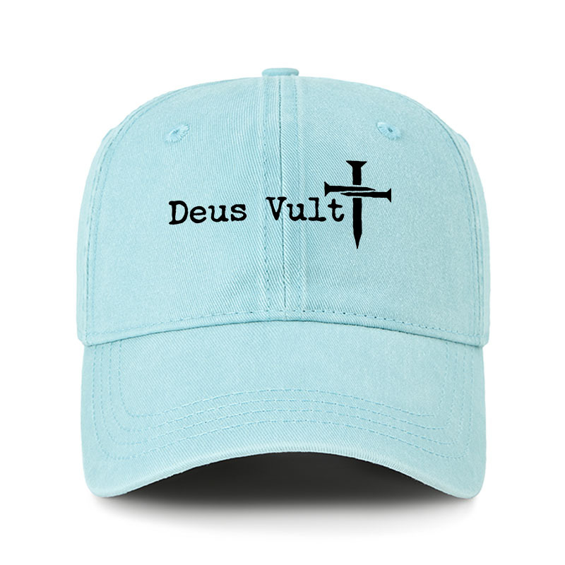Heritage Washed Cap - Deus Vult 