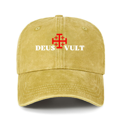 Heritage Washed Cap - Deus Vult