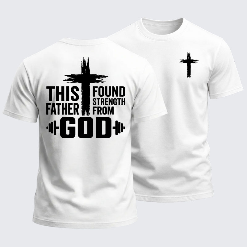 Heavyweight Cotton Tee - Strength In God