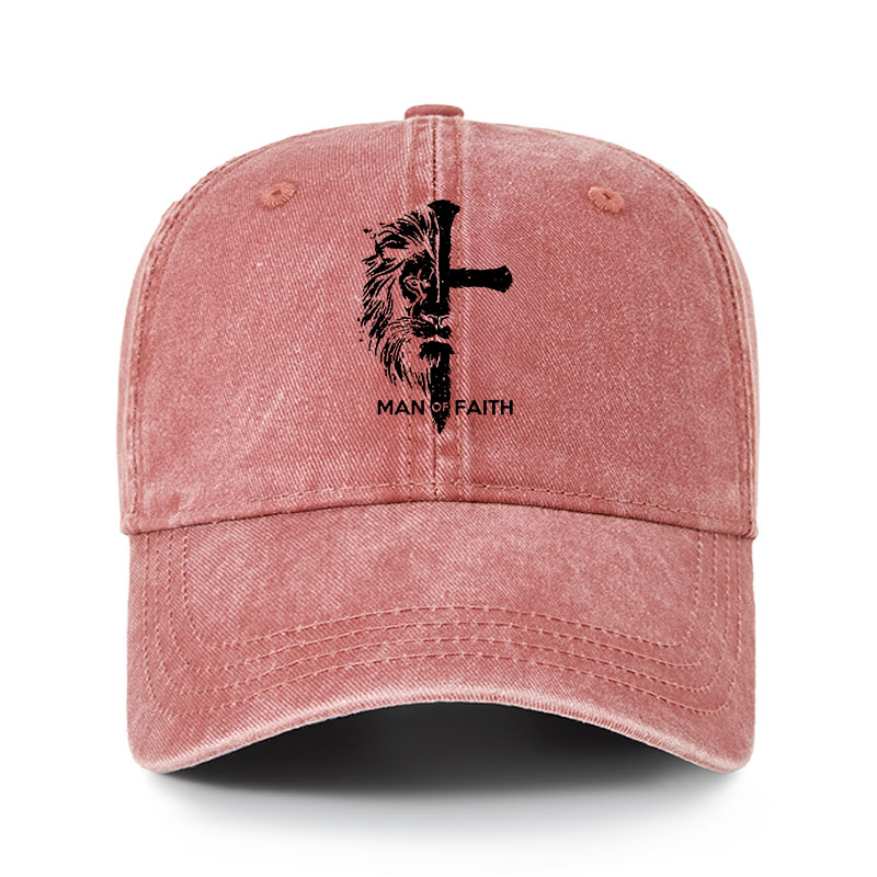 Heritage Washed Cap - Man of Faith