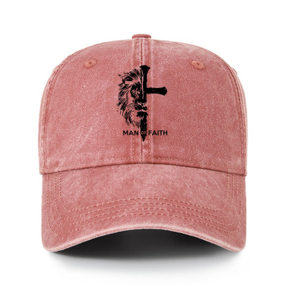 Heritage Washed Cap - Man of Faith