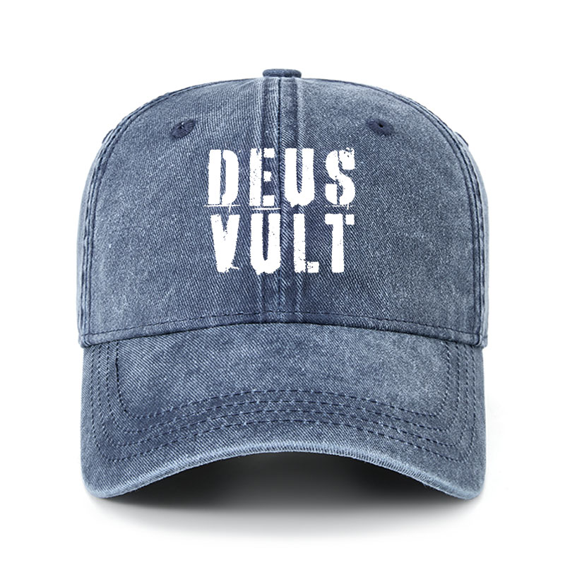 Heritage Washed Cap - Deus Vult 