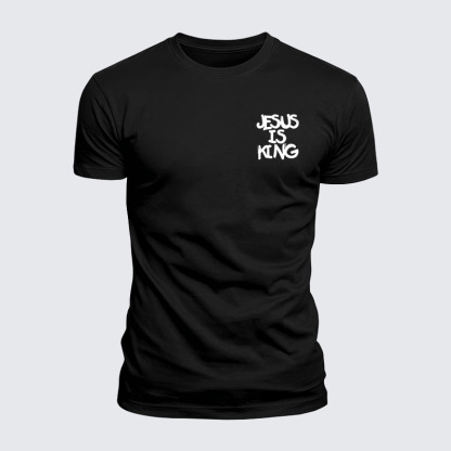 Luxe Mercerized Cotton Tee - Jesus Is King
