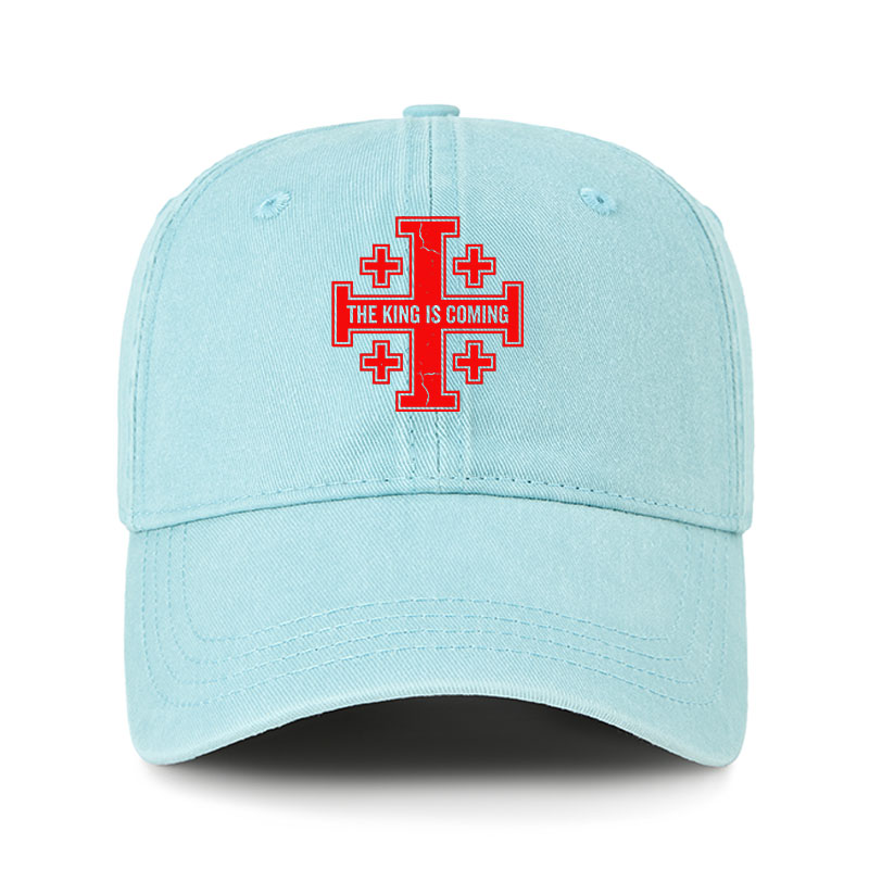 Heritage Washed Cap - Jerusalem Cross