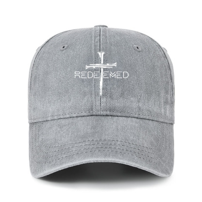 Heritage Washed Cap - Cross Nails Redeemed