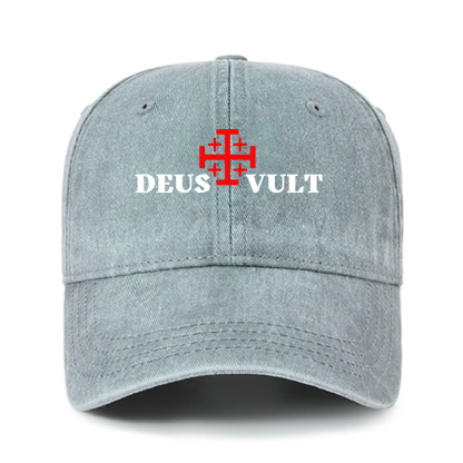 Heritage Washed Cap - Deus Vult