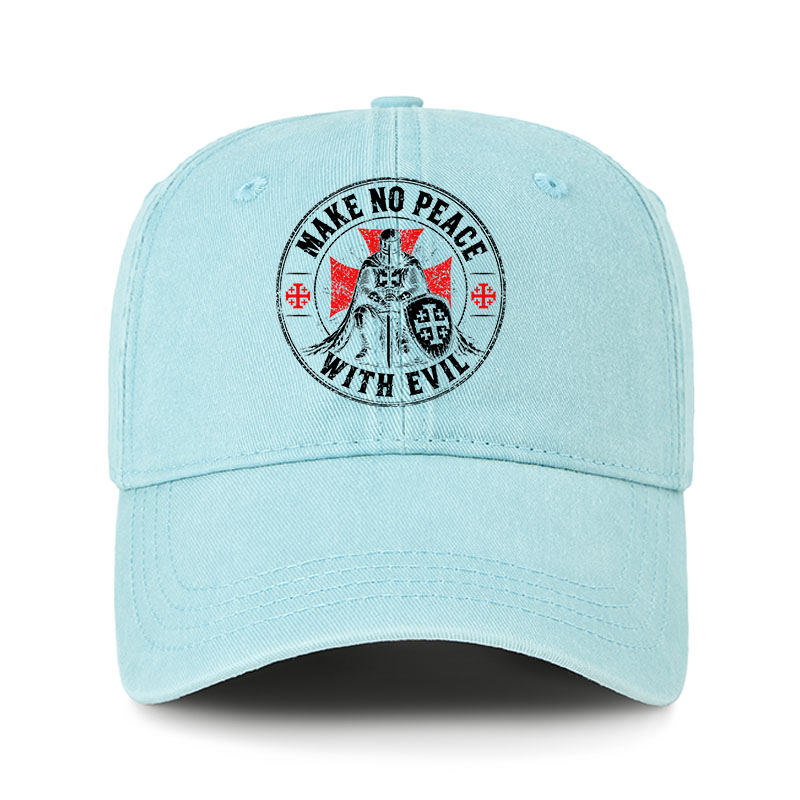 Heritage Washed Cap - Make No Peace With Evil