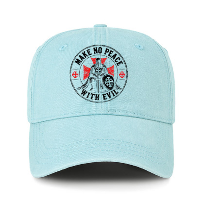 Heritage Washed Cap - Make No Peace With Evil