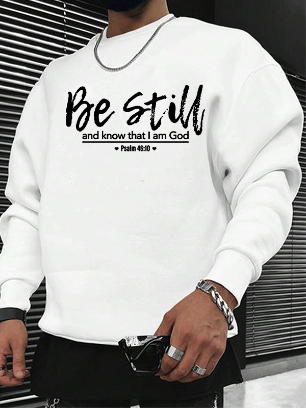 Psalm 46:10 Christian Sweatshirt