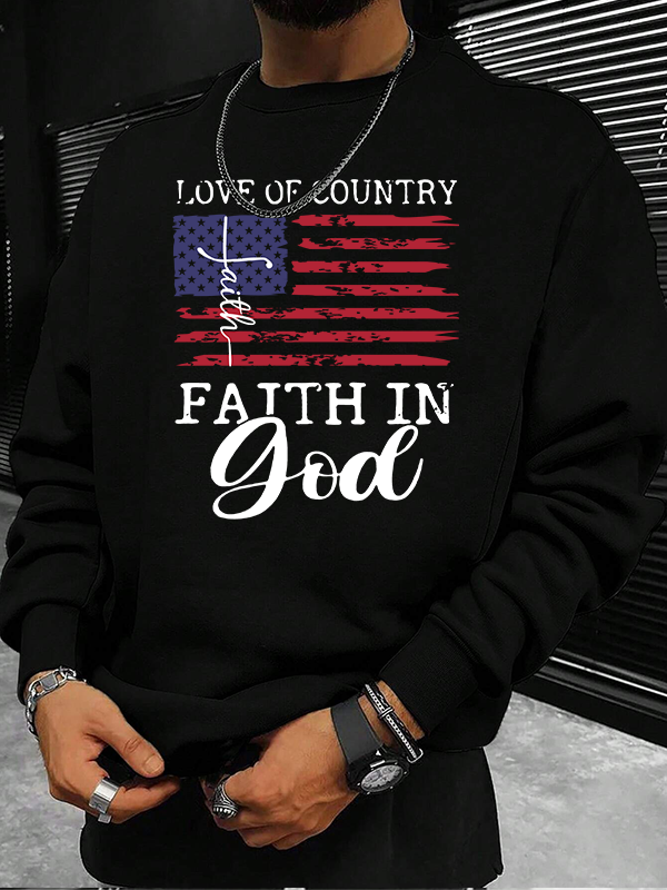 Faith In God Christian Sweatshirt