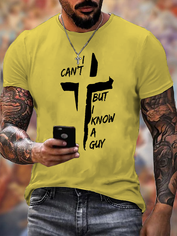 [Copy]Yeshua Hamashiach Cross Cross Jesus God Christian Cotton T-Shirt