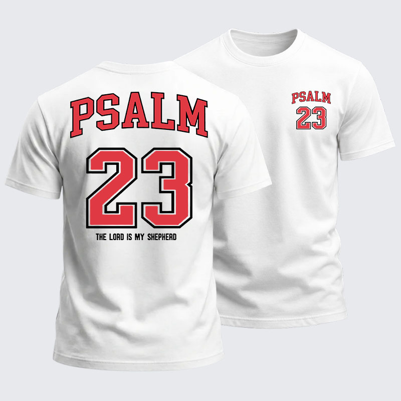 Heavyweight Cotton Tee -Psalm 23