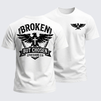 Heavyweight Cotton Tee - Broken But Chosen