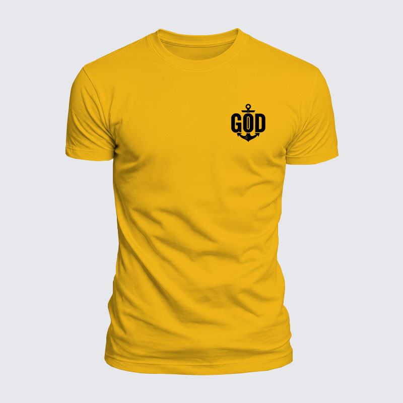 Luxe Mercerized Cotton Tee - God Faith