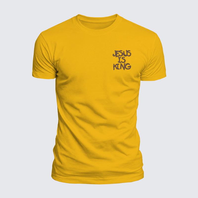 Luxe Mercerized Cotton Tee - Jesus Is King