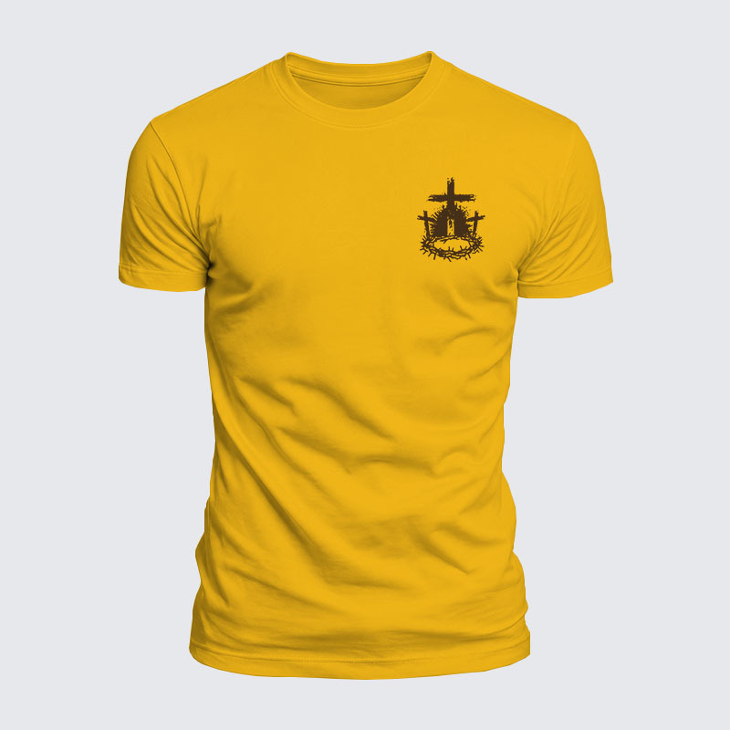 Luxe Mercerized Cotton Tee - Cross