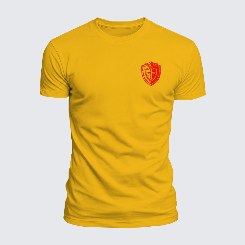 Luxe Mercerized Cotton Tee - Cross