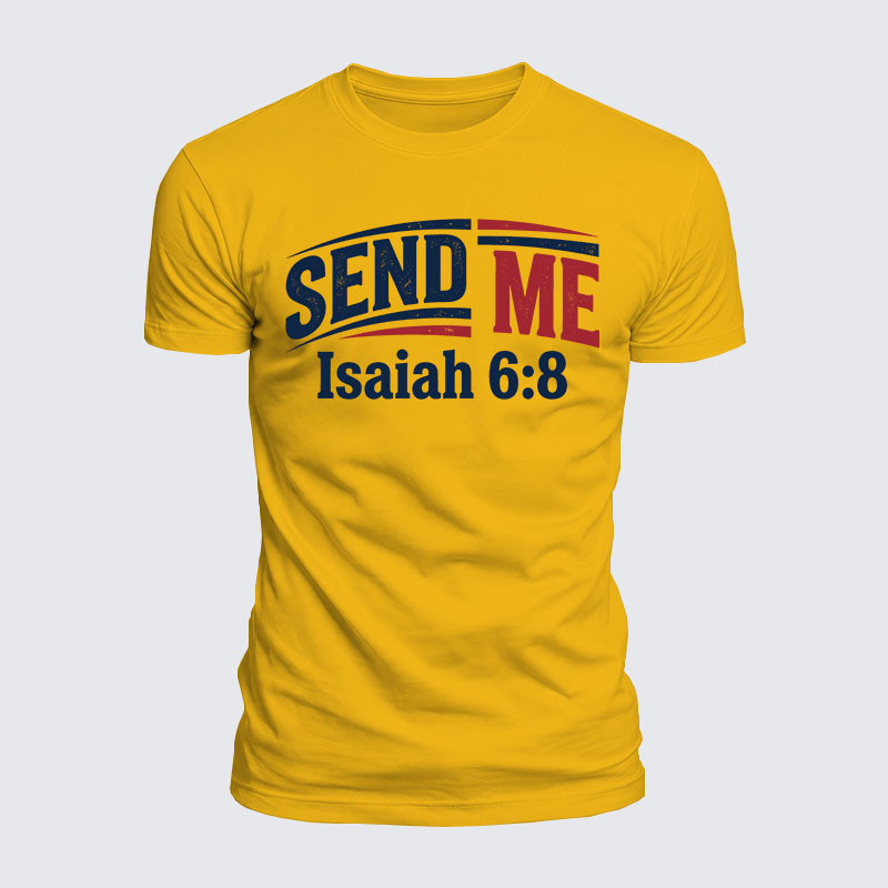 Man Of God Husband Dad Jesus God Christian Cotton T-Shirt
