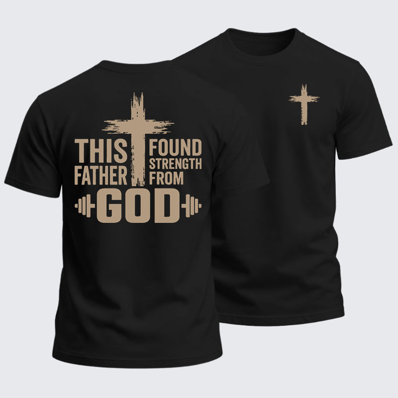 Heavyweight Cotton Tee - Strength In God