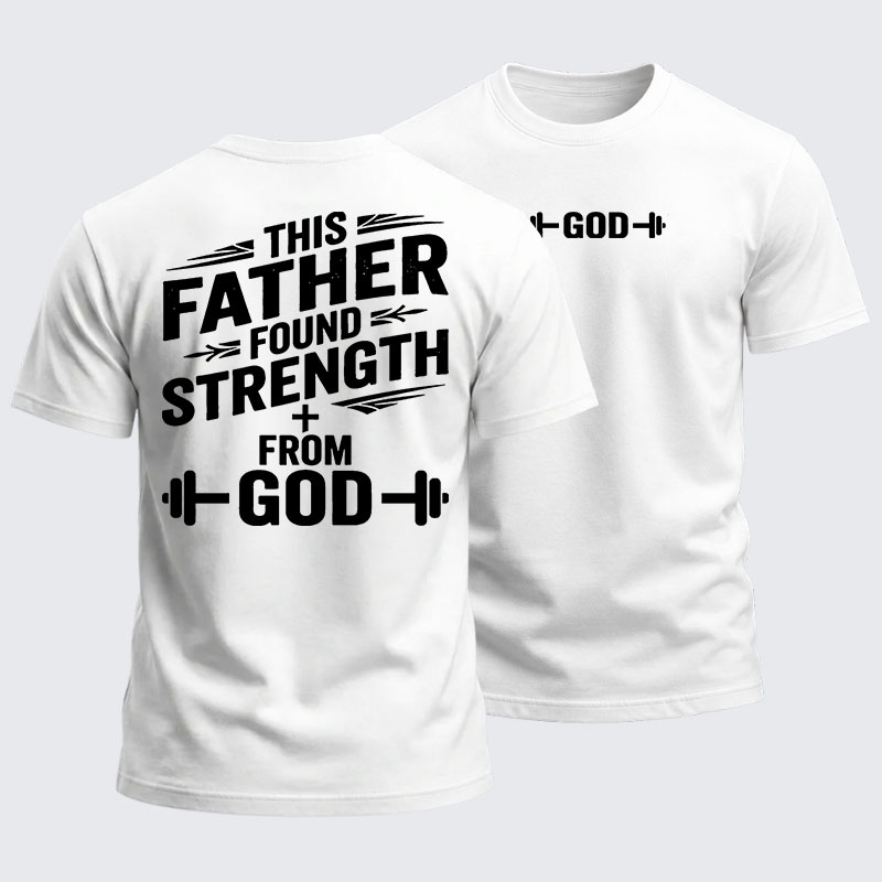 Heavyweight Cotton Tee - Strength In God