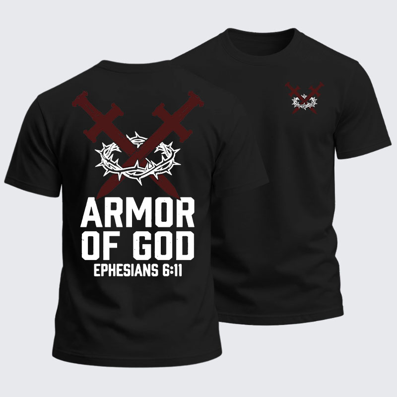Heavyweight Cotton Tee - Armor Of God