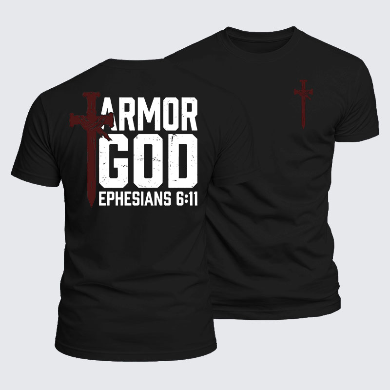 Luxe Mercerized Cotton Tee - Armor Of God
