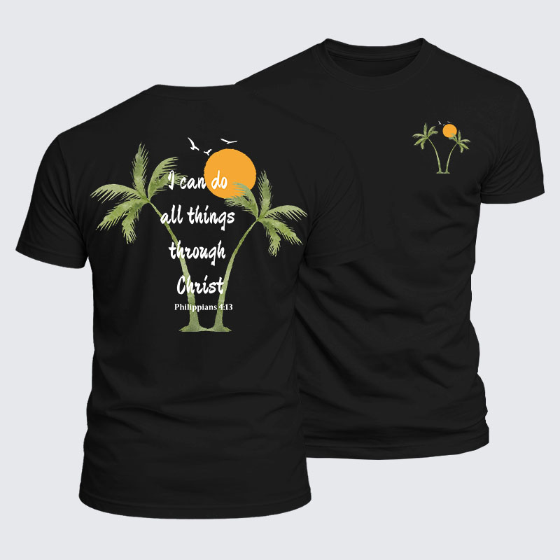 Luxe Mercerized Cotton Tee - Philippians 4:13