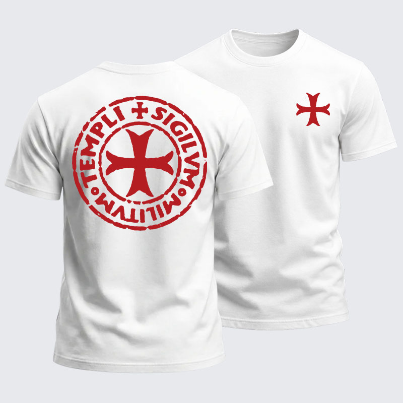 Heavyweight Cotton Tee - Knights Templar