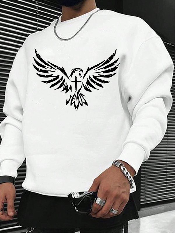 Wings Like Eagles Christian Sweatshirt