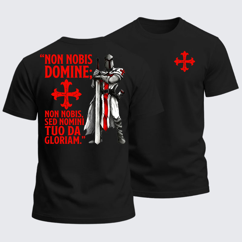 Heavyweight Cotton Tee -  Knights Templar