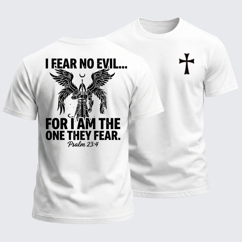Heavyweight Cotton Tee - I Fear No Evil