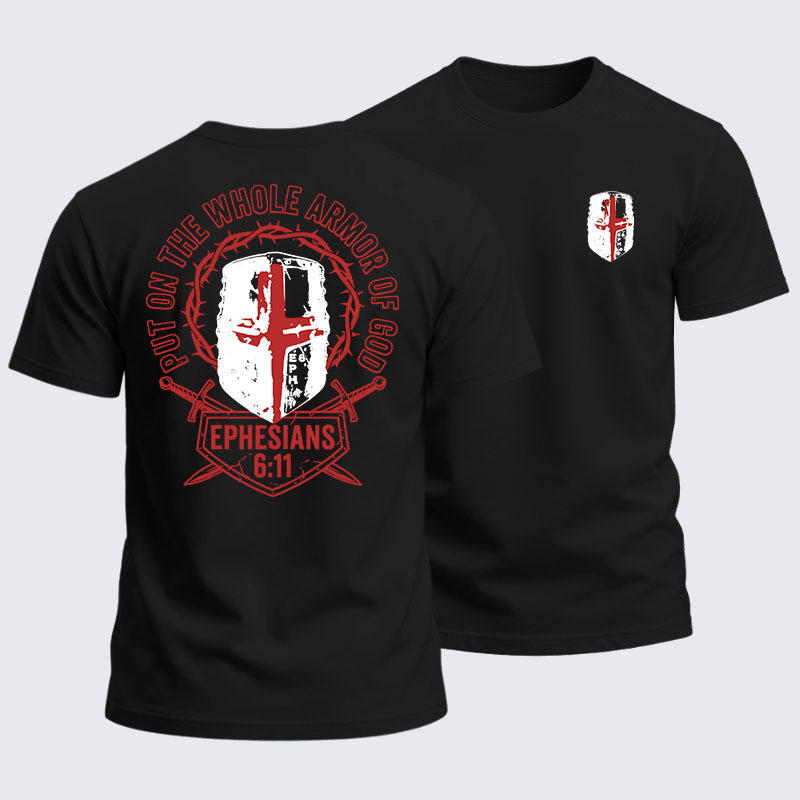 Heavyweight Cotton Tee - Armor Of God