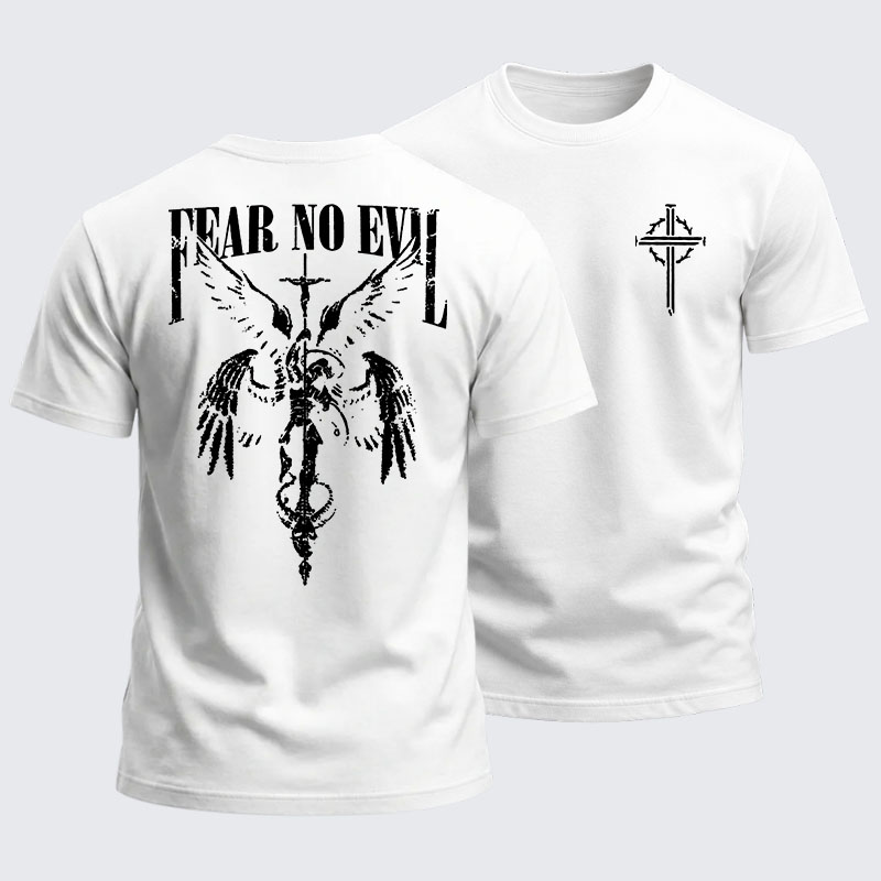 Heavyweight Cotton Tee - Fear No Evil