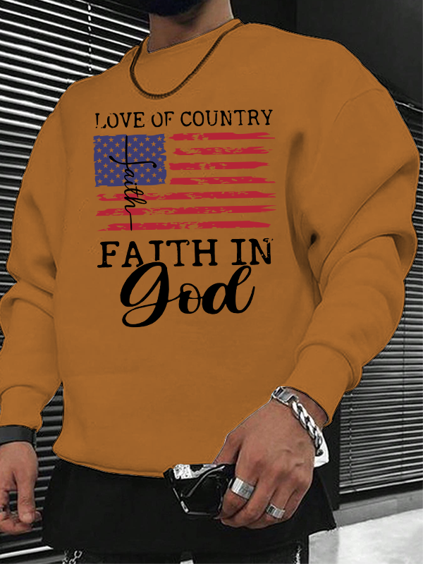 Faith In God Christian Sweatshirt