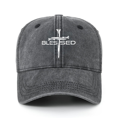 Heritage Washed Cap - Cross Blessed