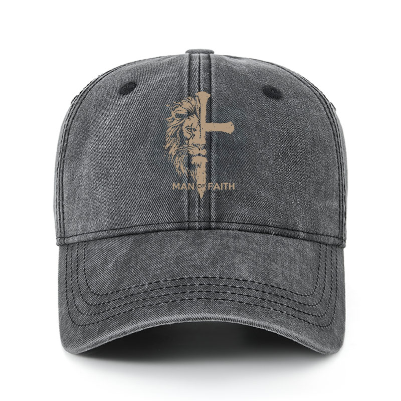 Heritage Washed Cap - Man of Faith