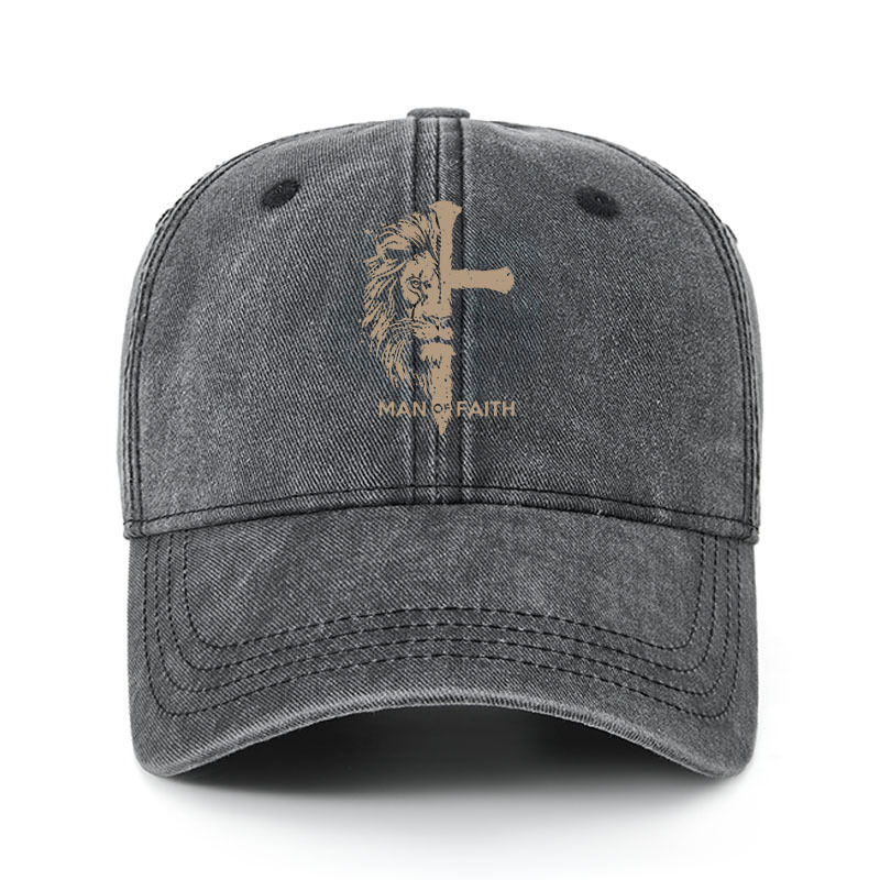 Heritage Washed Cap - Man of Faith