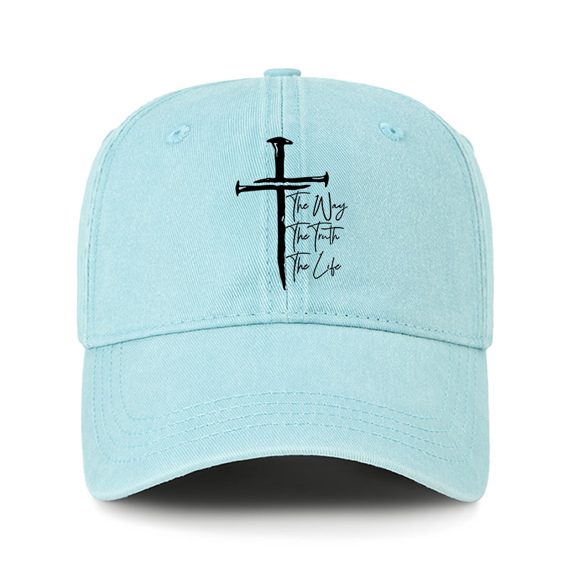 Heritage Washed Cap - The Way The Truth The Life