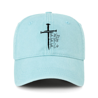 Heritage Washed Cap - The Way The Truth The Life