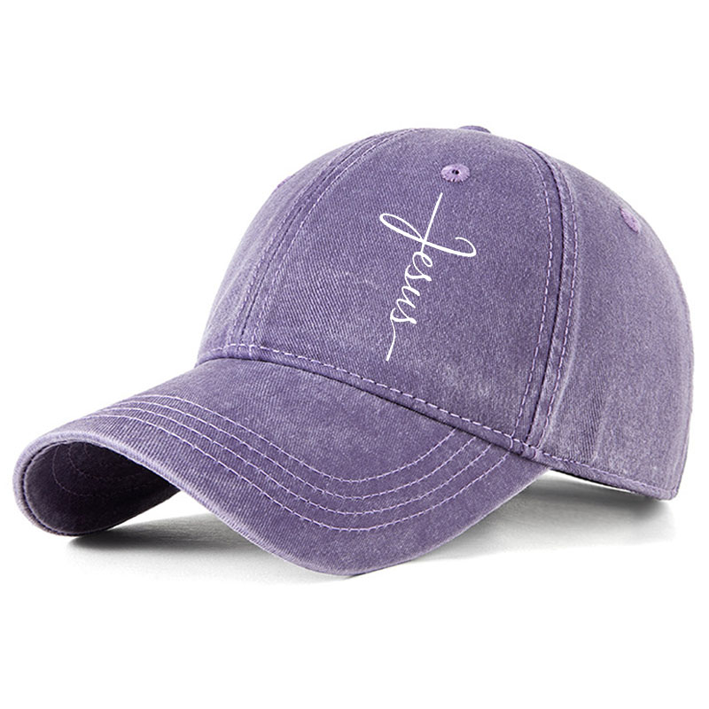 Heritage Washed Cap - Jesus Cross