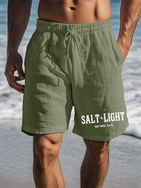 Men's Salt & Light Christian Beach Shorts