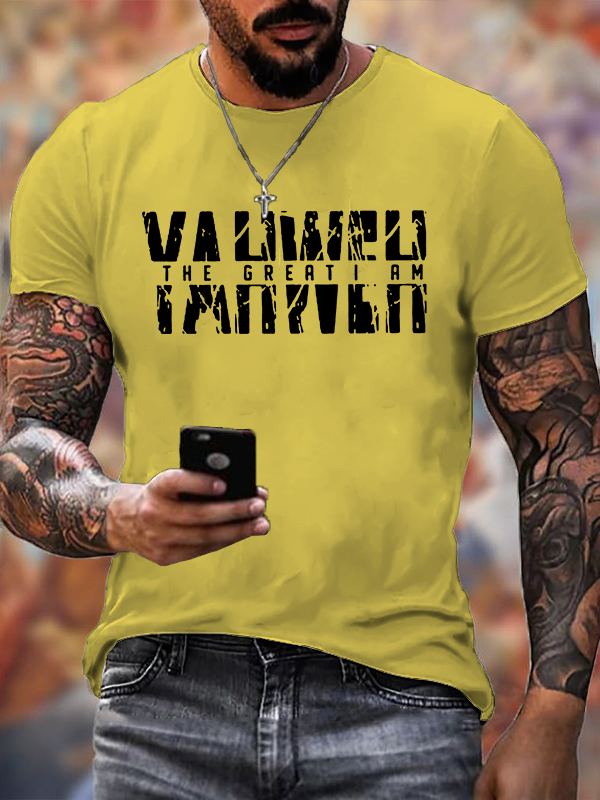 Yahweh Jesus God Christian Cotton T-Shirt