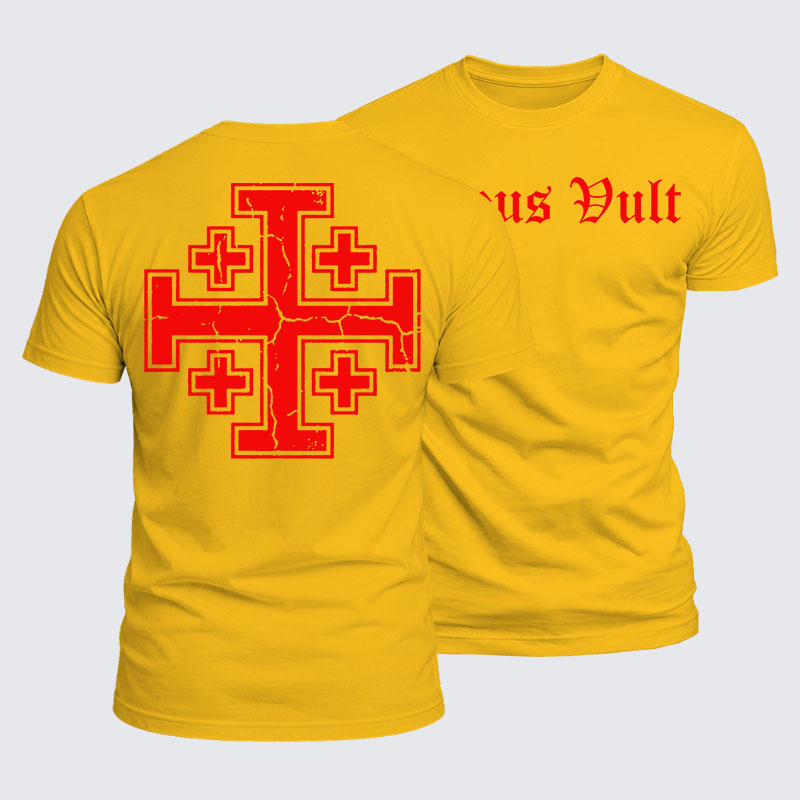 Luxe Mercerized Cotton Tee - Deus Vult