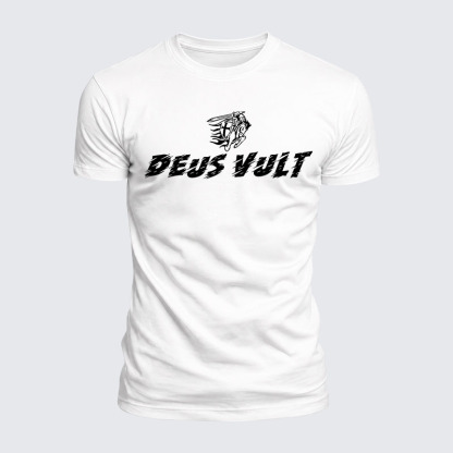 Luxe Mercerized Cotton Tee - Deus Vult