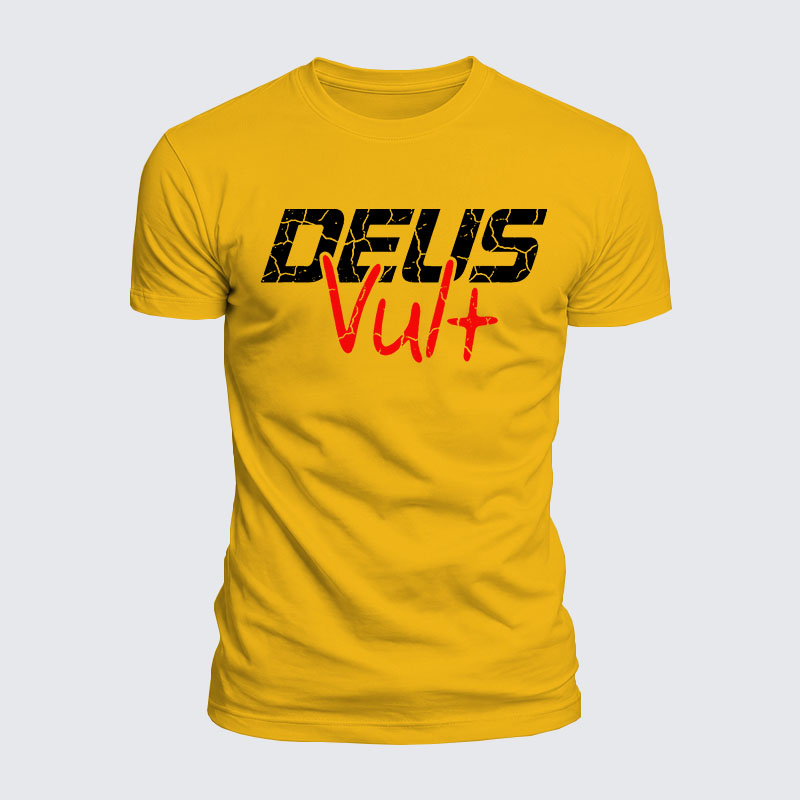 Luxe Mercerized Cotton Tee - Deus Vult