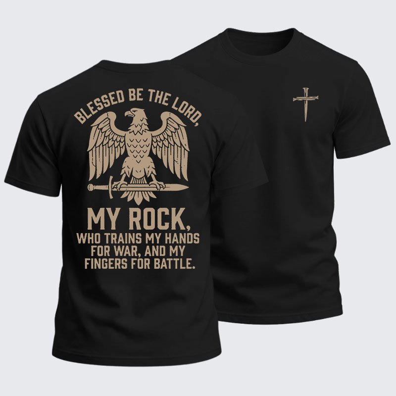 Heavyweight Cotton Tee - Blessed Be The Lord